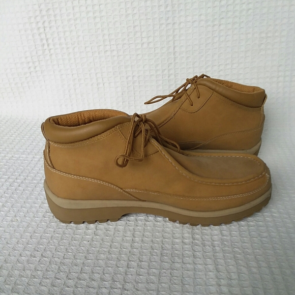 faux suede chukka boots